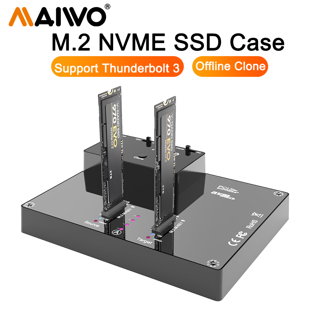 8Tb M2 Nvme Ssd - MAIWO 2ベイ M.2 NVMe ドッキングステーション 工具不要