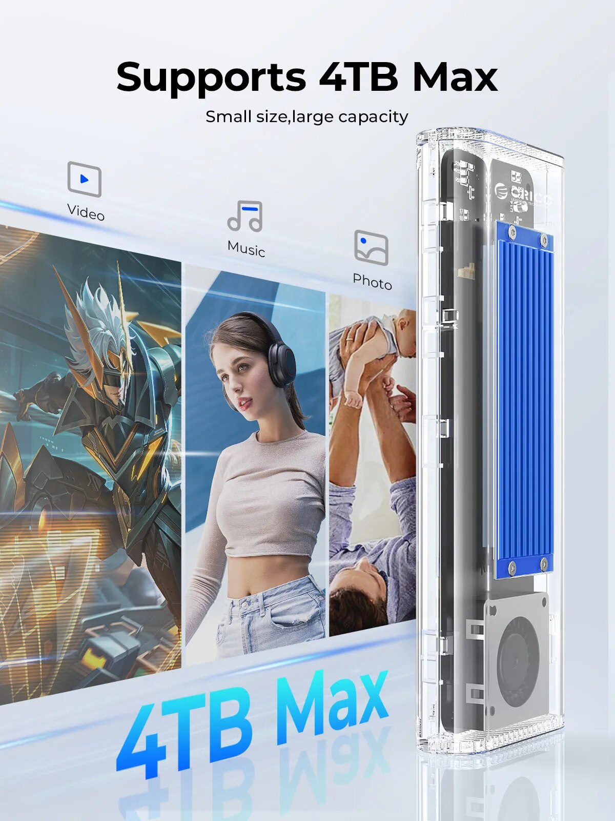 冷却ファン付き保護ケース,冷却ファン付き,40gbps,us - Thunderbolt 4 External Ssd 4Tb のレビューと価格