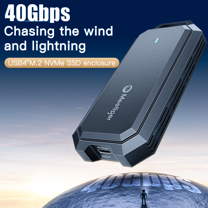 Meetiger 40Gbps M.2 SSDエンクロージャ - Usb4 40Gbps External Ssd 8Tb のレビューと価格