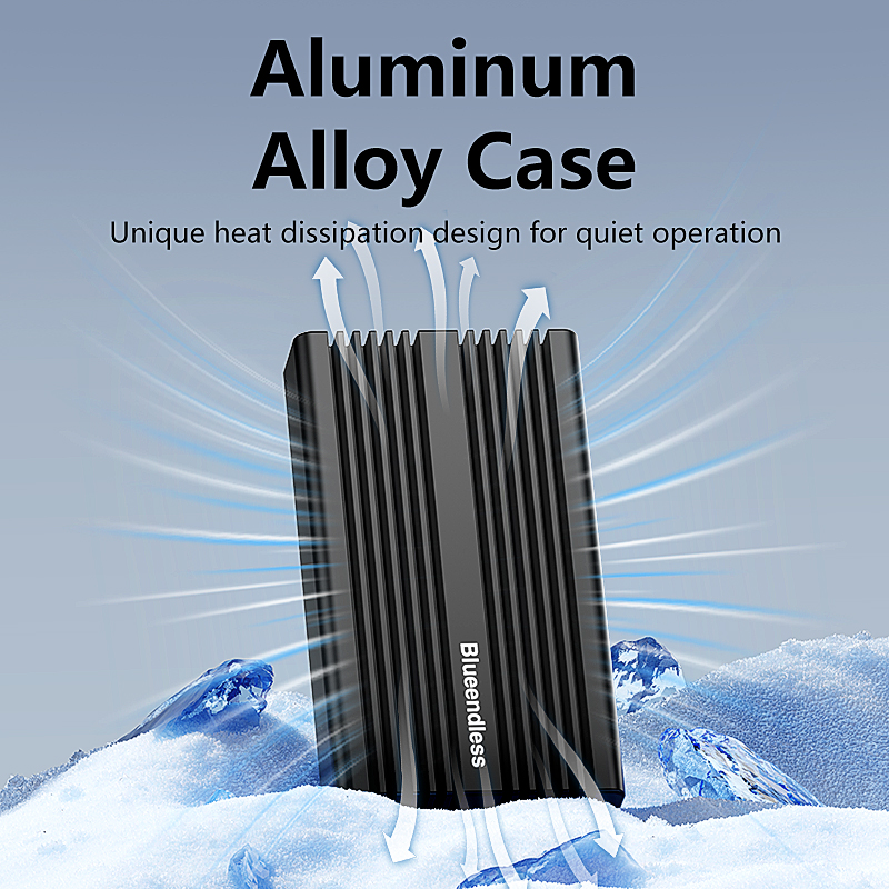 Blueendless 40Gbps NVMe SSDエンク - Usb4 40Gbps External Ssd 8Tb のレビューと価格