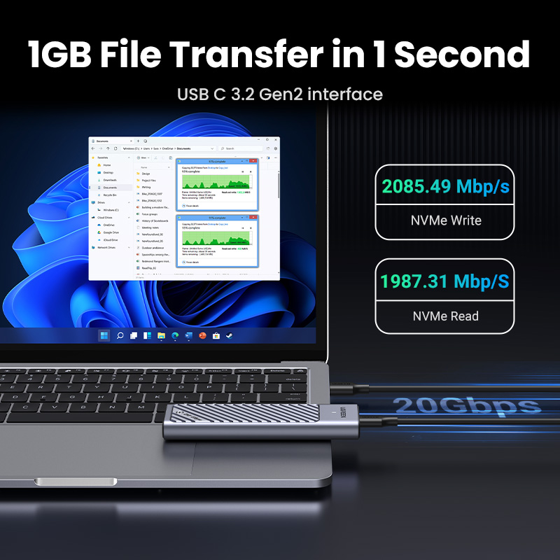 UGREEN 20Gbps M2 SSD ケース M.2 N - 8Tb M2 Nvme Ssd のレビューと価格
